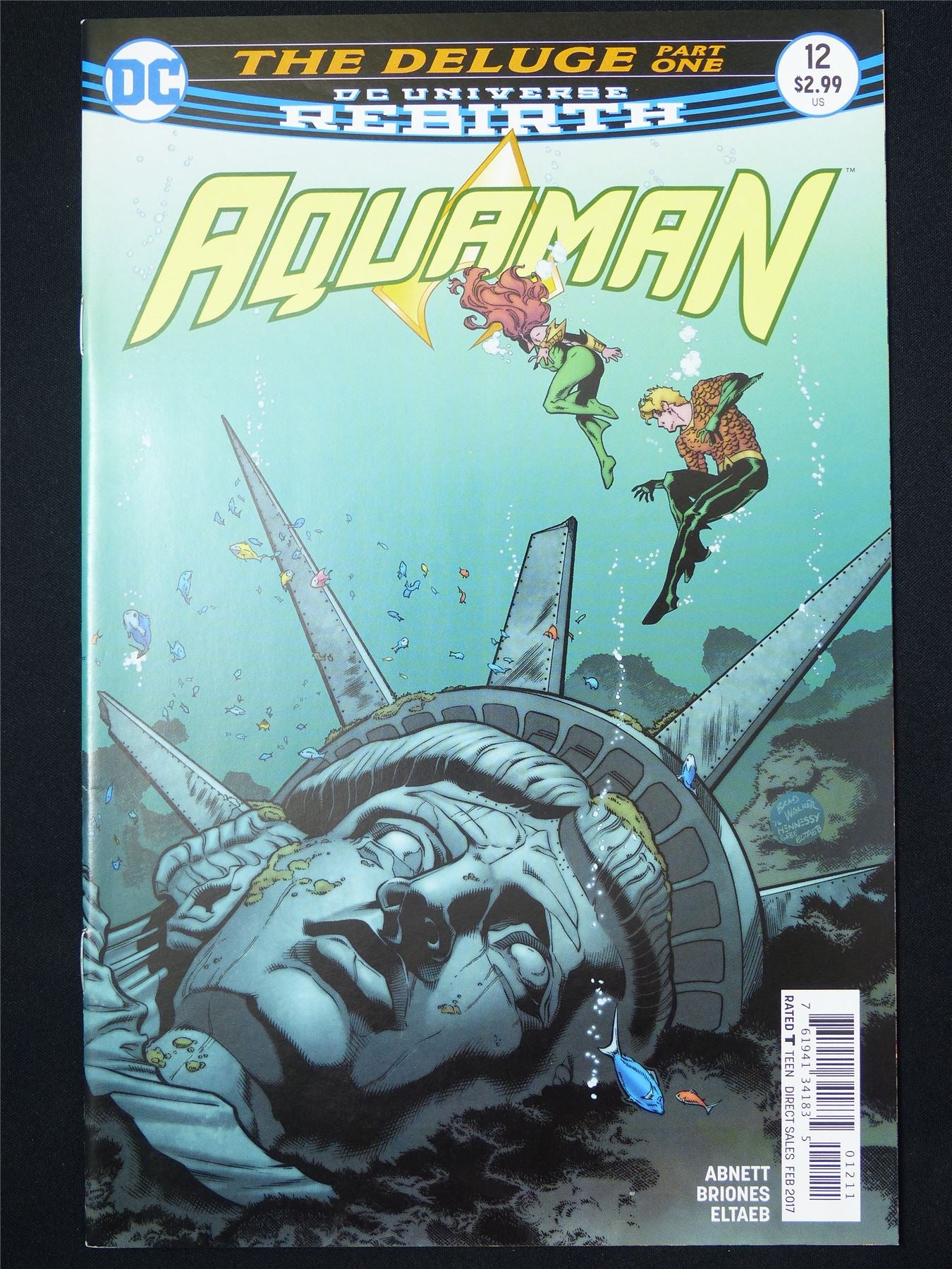 AQUAMAN #12 Rebirth - DC Comic #1G5