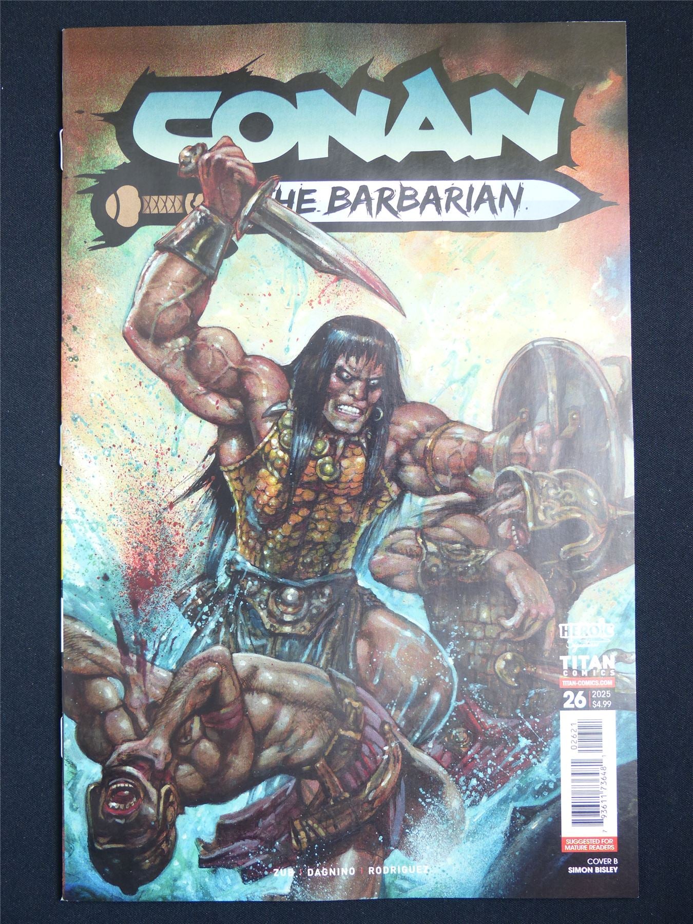 CONAN the Barbarian #26 Cvr B - Nov 2025 Titan Comic #6FI