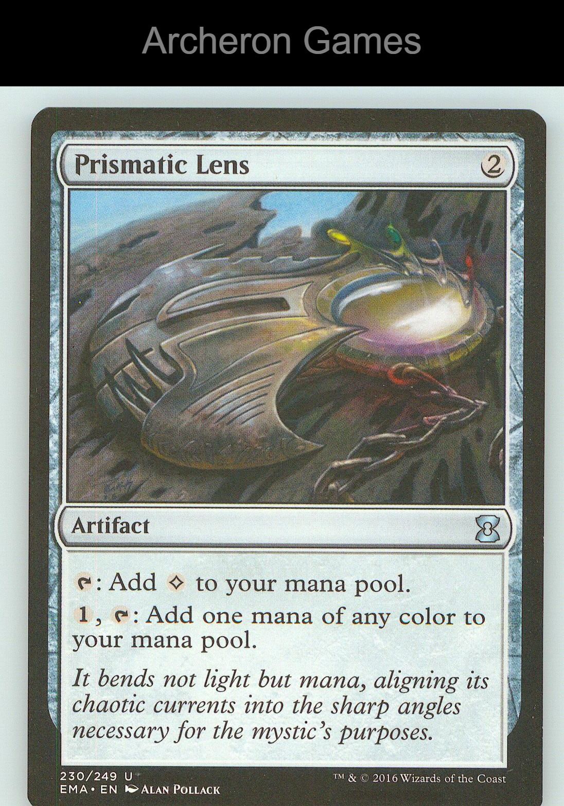 Prismatic Lens EMA 230 UC MTG Card NM/EX+