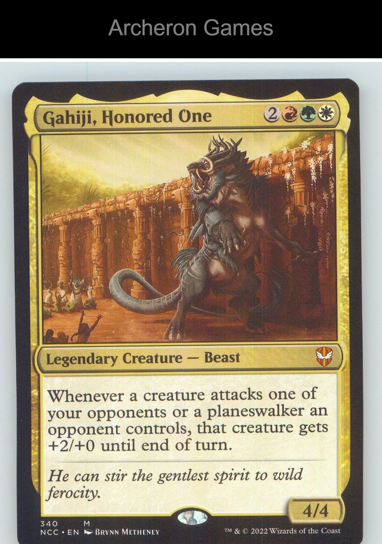 Gahiji, Honored One NCC 340 Mythic MTG Card NM/EX+