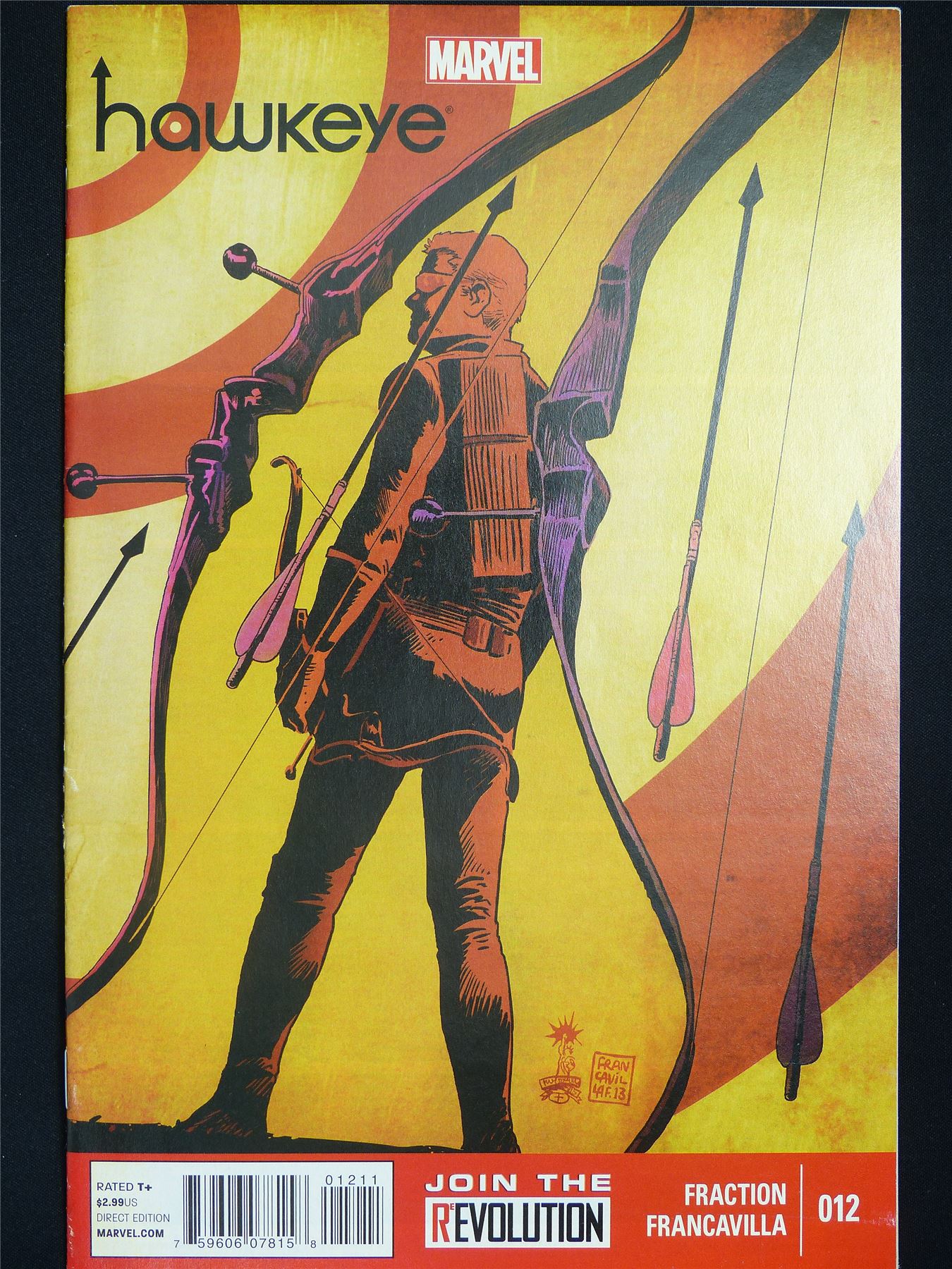 HAWKEYE #12 - Marvel Comic #1CQ