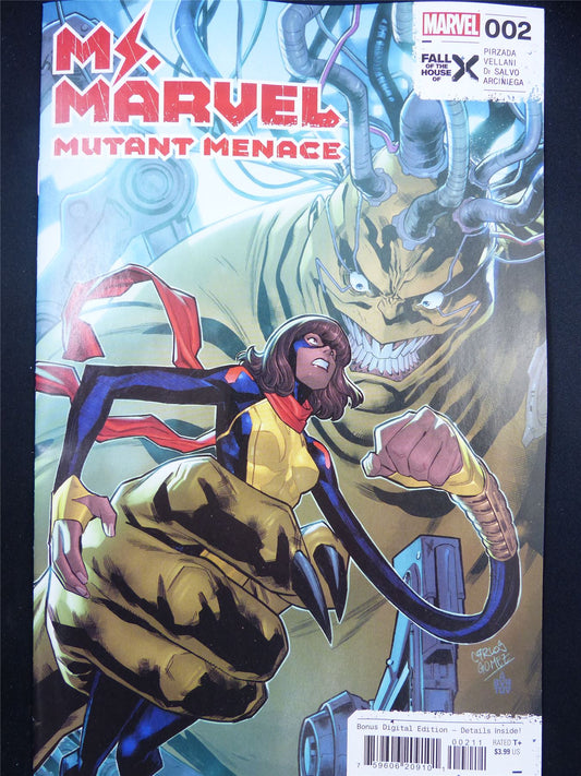 MS.  Marvel: Mutant Menace #2 - Jun 2024 Marvel Comic #55U