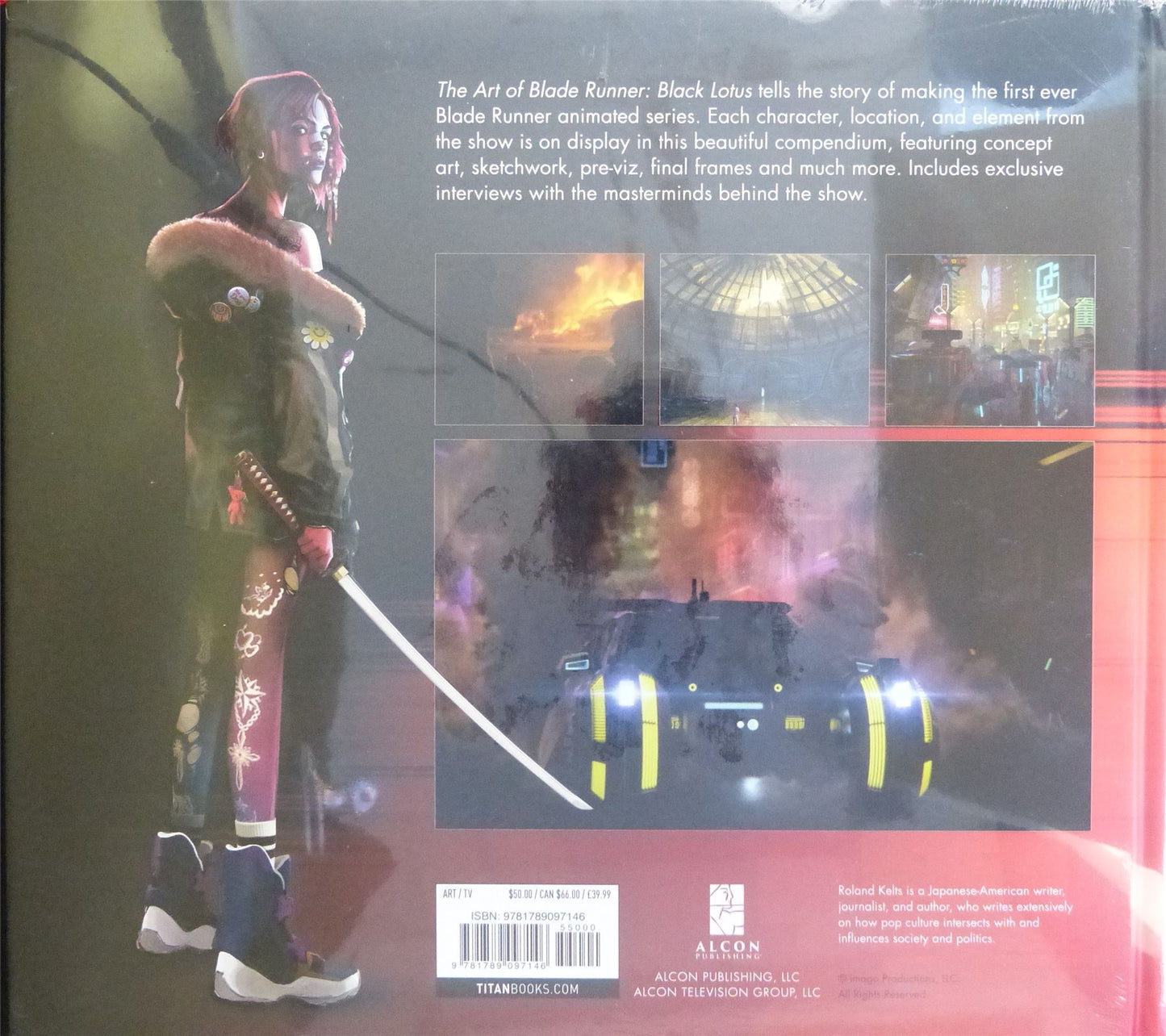 The Art of Blade Runner: Black Lotus Gift Book - Titan hardback #4K