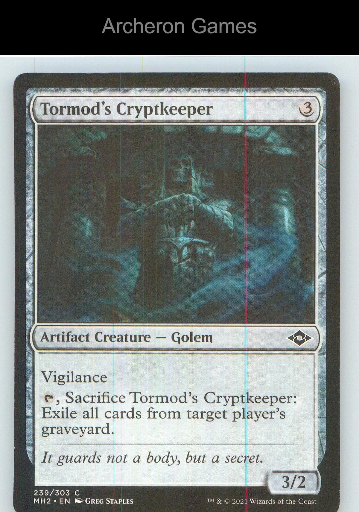 Tormod's Cryptkeeper MH2 239 C MTG Card NM/EX+