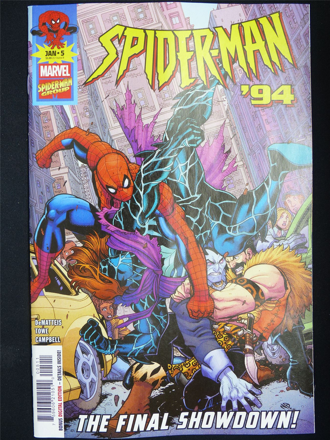 SPIDER-MAN '94 #5 - B&B Mar 2026 Marvel Comic #1FT