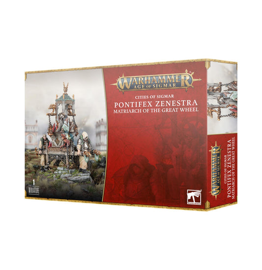 Pontifex Zenestra, Matriarch of the Great Wheel - CIties of Sigmar - Warhammer Age of Sigmar -  available 11/11/23