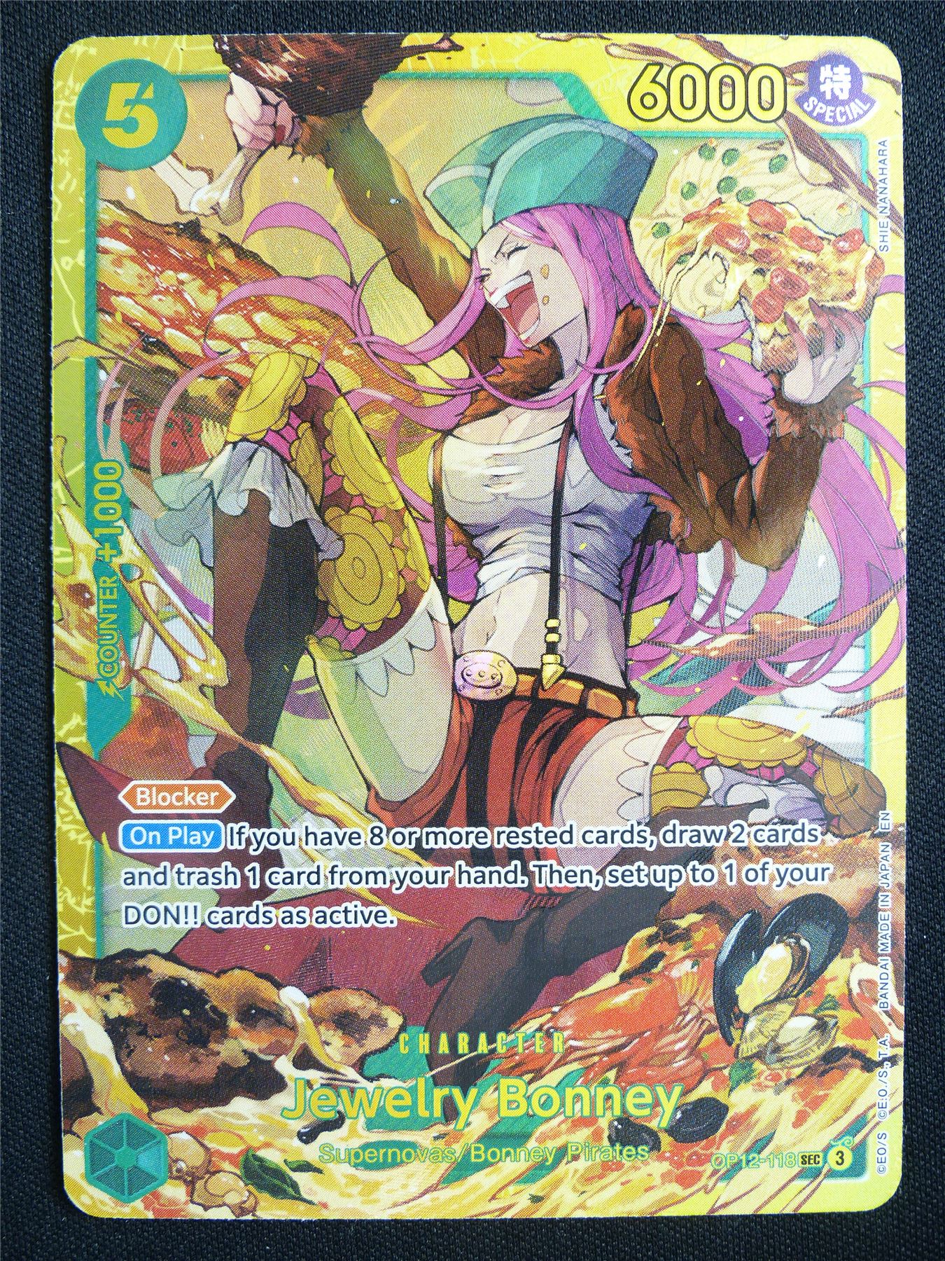 Jewelry Bonney OP12-118 SEC - One Piece Card #4K
