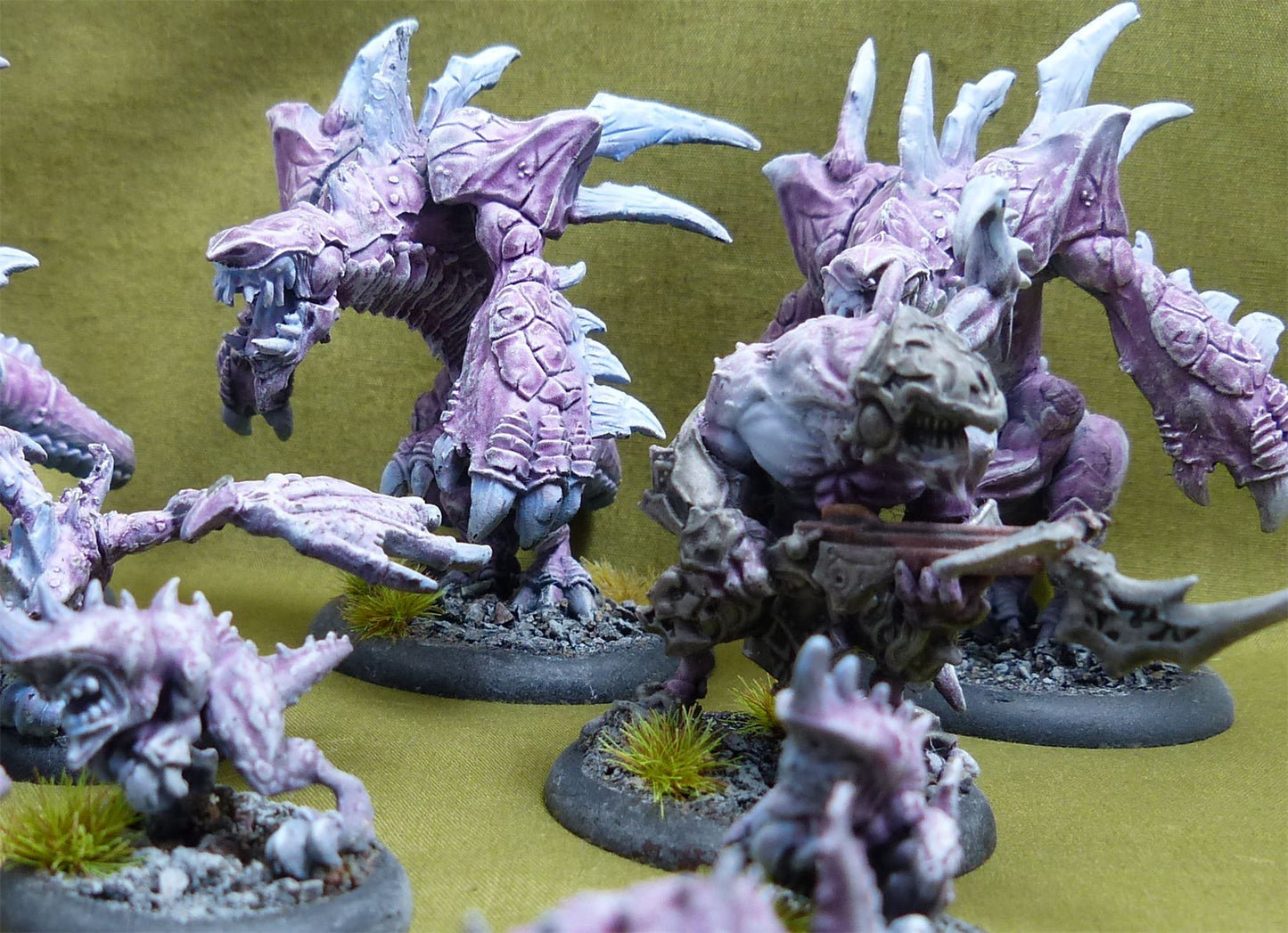 Warmachines / Hordes Xenos Army Metal & plastic painted miniatures #51L