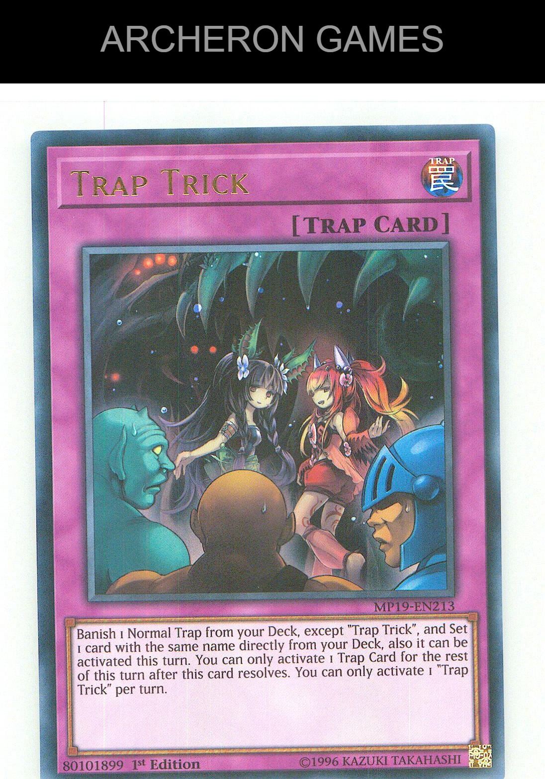 Trap Trick Ultra Rare YUGIOH Card 1st Edition