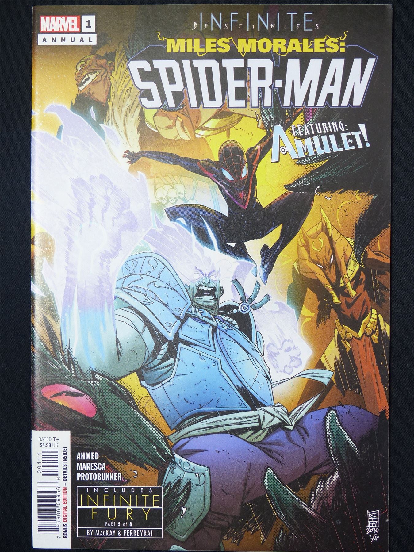 Miles Morales: SPIDER-MAN Annual 2021 #1 - B&B Marvel Comic #7NJ
