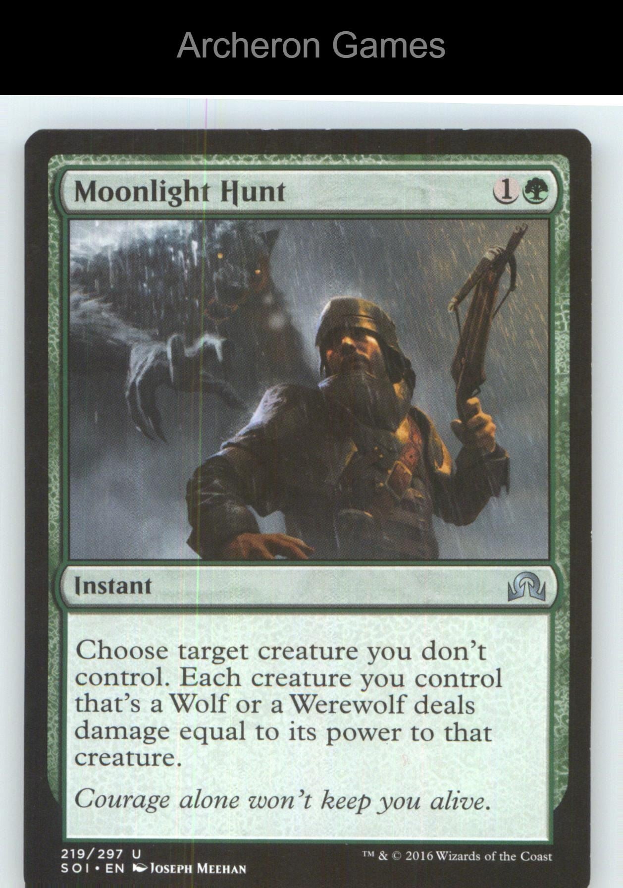 Moonlight Hunt SOI 219 UC MTG Card NM/EX+