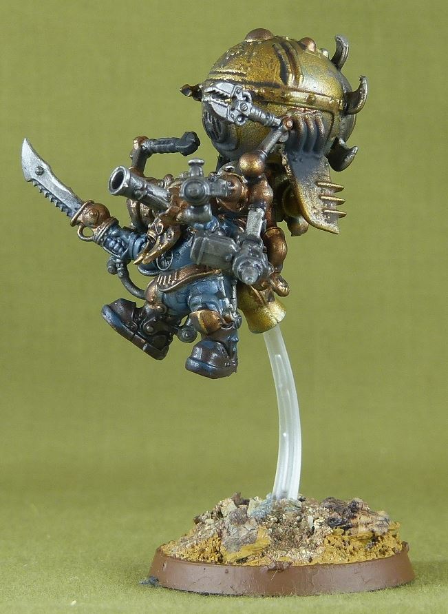 Endrinmaster with Dirigible Suit Painted - Kharadron Overlords - Warhammer AoS #HQ