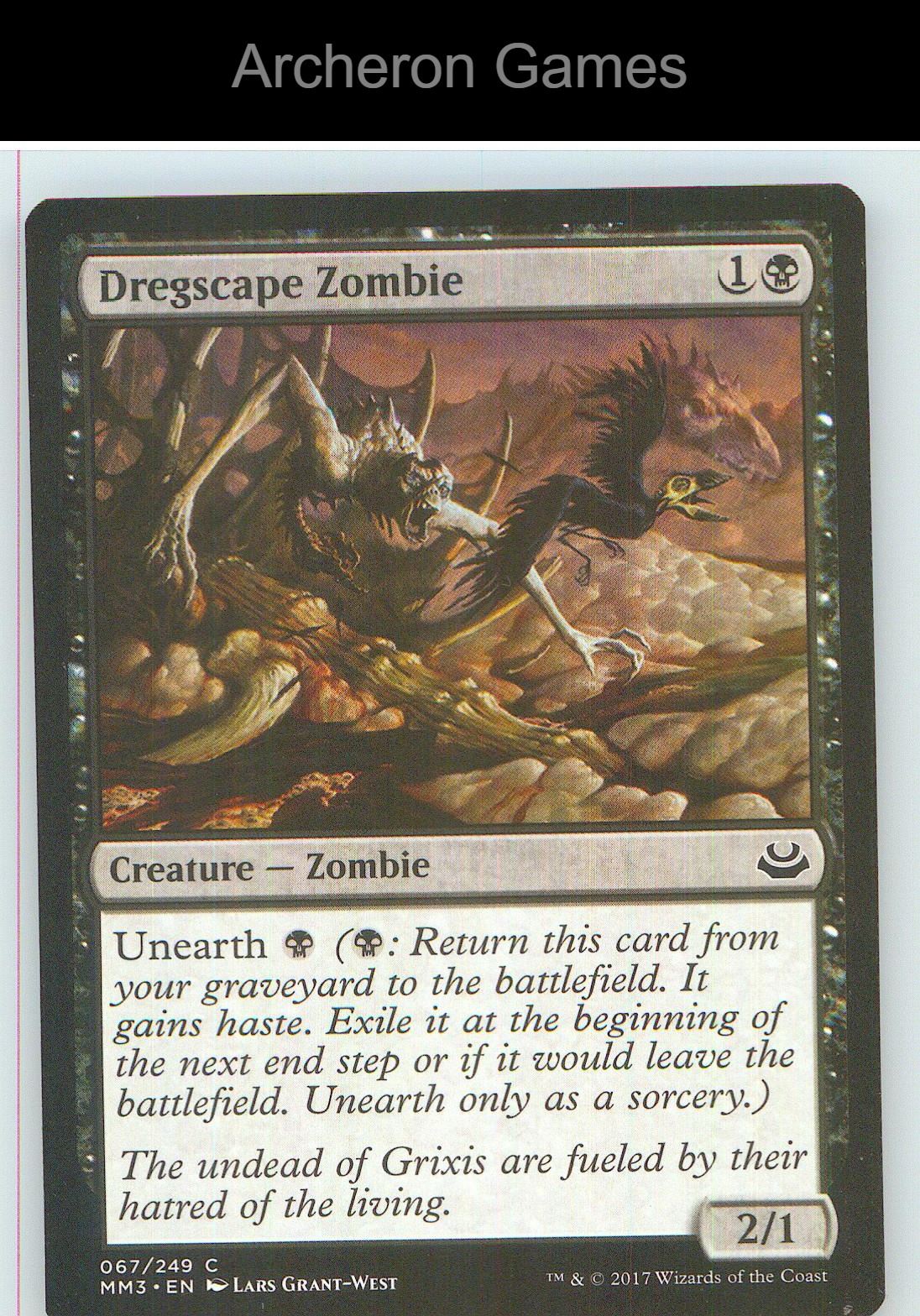 Dregscape Zombie MM3 67 C MTG Card NM/EX+