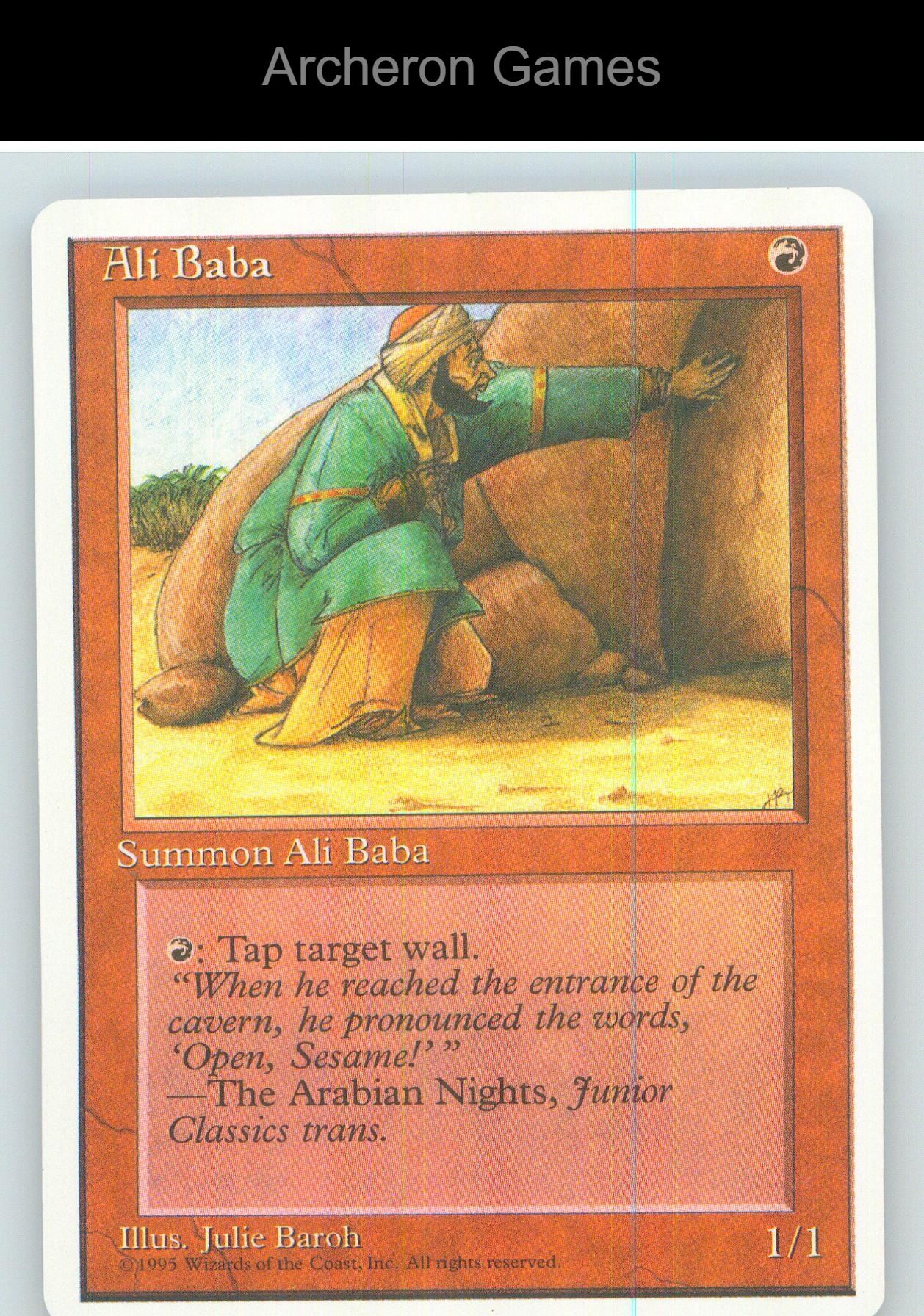 Ali Baba 4ED UC MTG Card NM/EX+