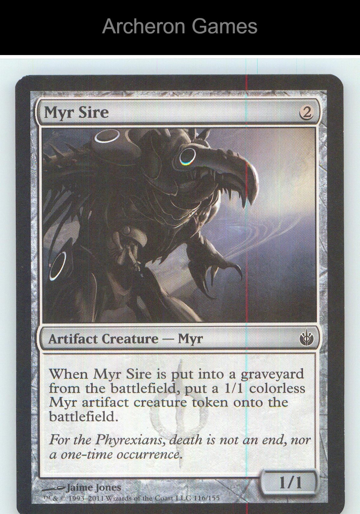 Myr Sire MBS 116 C MTG Card NM/EX+