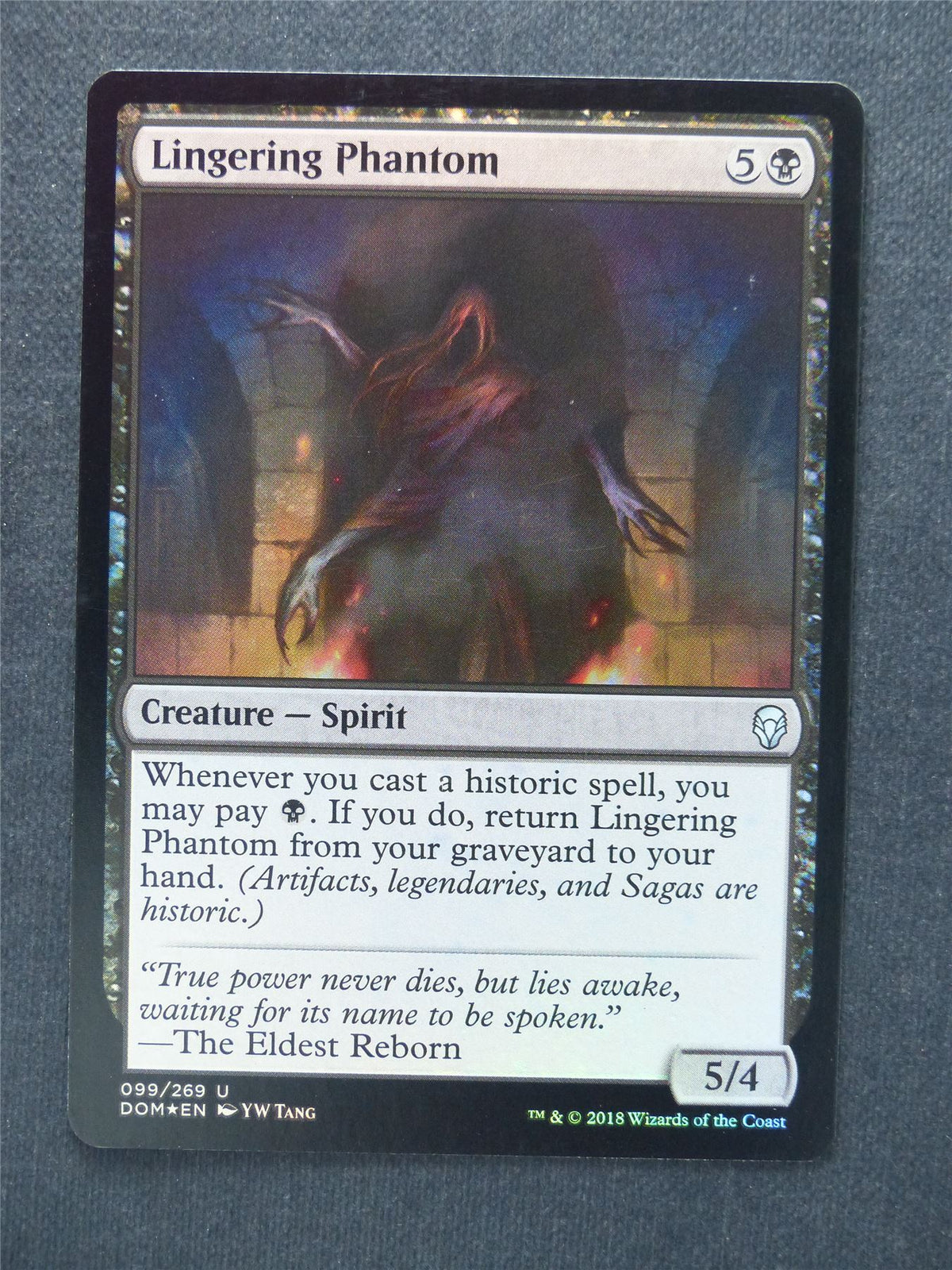 Lingering Phantom Foil - Mtg Magic Cards #PG