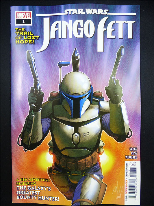 STAR Wars: Jango Fett #1 - May 2024 Marvel Comic #417