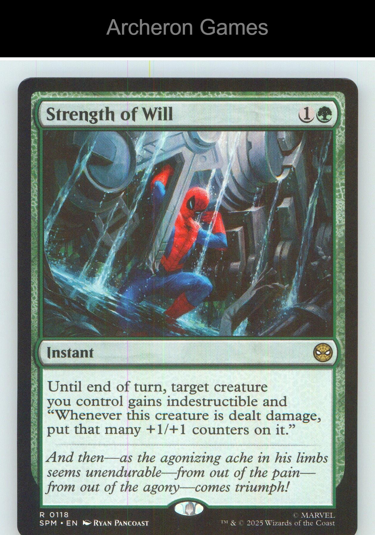 Strength of Will SPM 118 R MTG Card NM/EX+