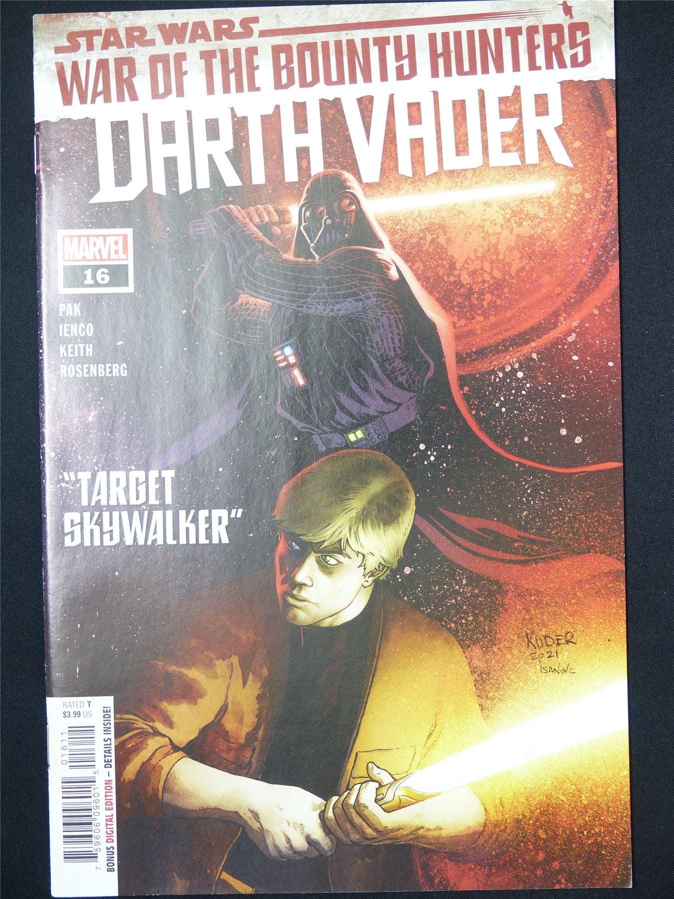 STAR Wars: Darth Vader #16 - B&B Marvel Comic #7N0