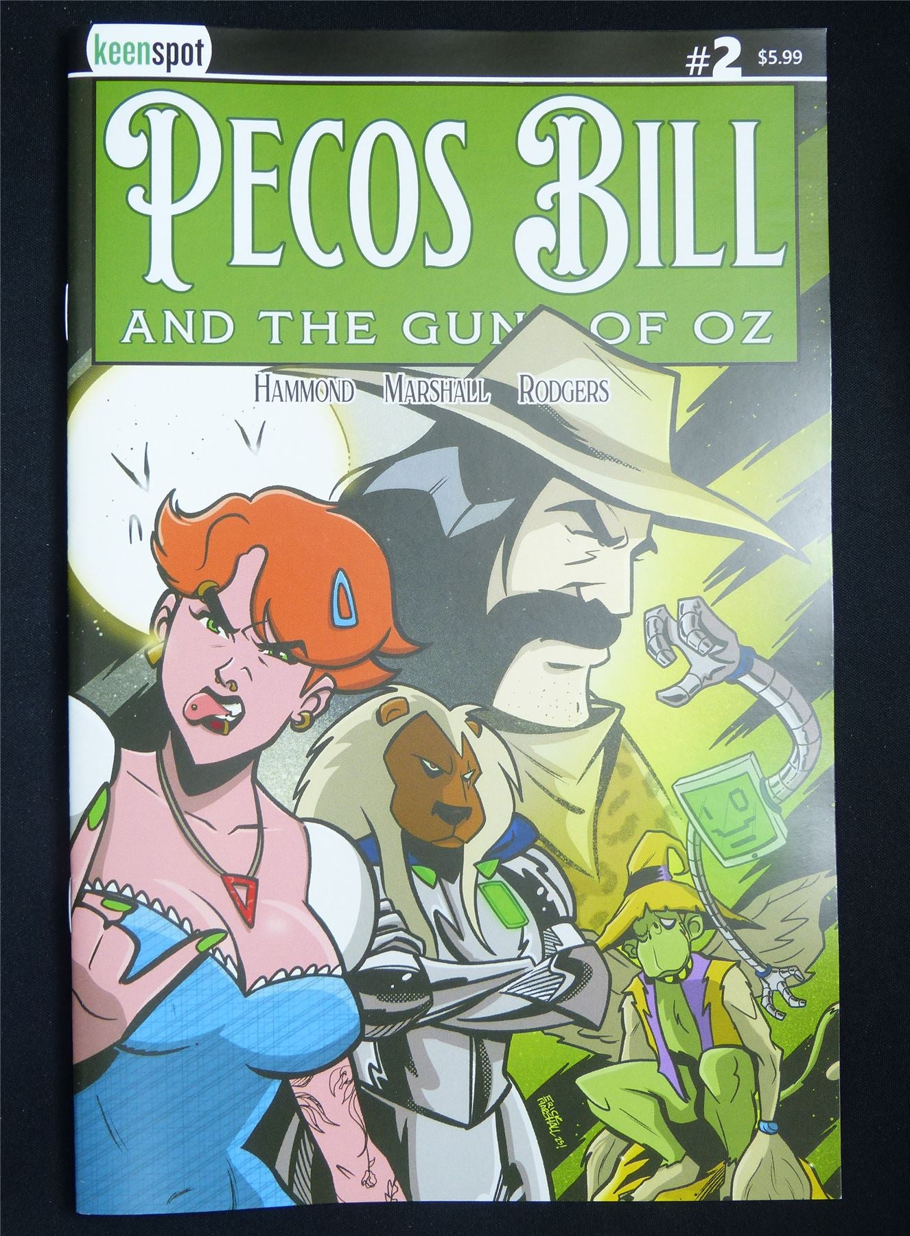 PECOS Bill and the Guns of Oz #2 - B&B Feb 2026 Keenspot Comic #1XU