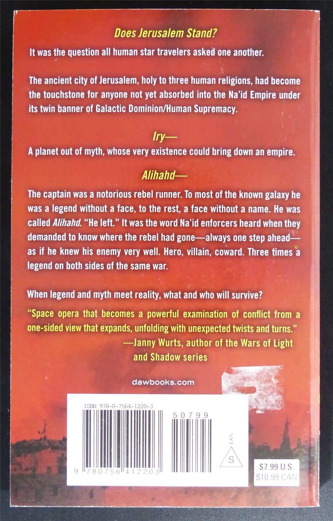 Jerusalem Fire - Titan Novel Book Softback #AB