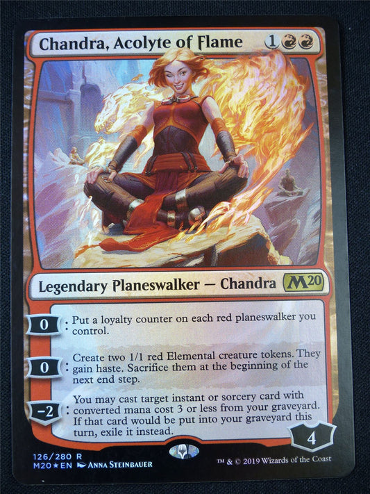 Chandra Acolyte of Flame M20 - Mtg Card #3DA