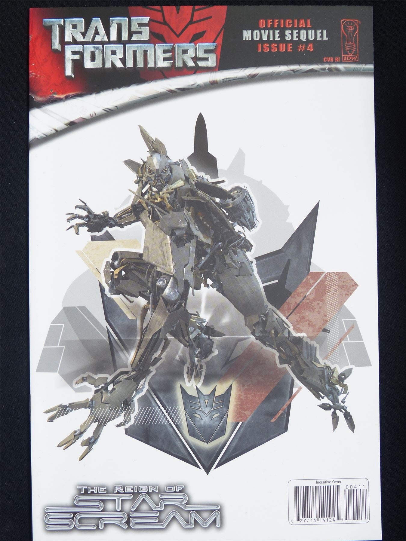 TRANSFORMERS: The Reign of Star Scream #4 Cvr RI - IDW Comic #V7