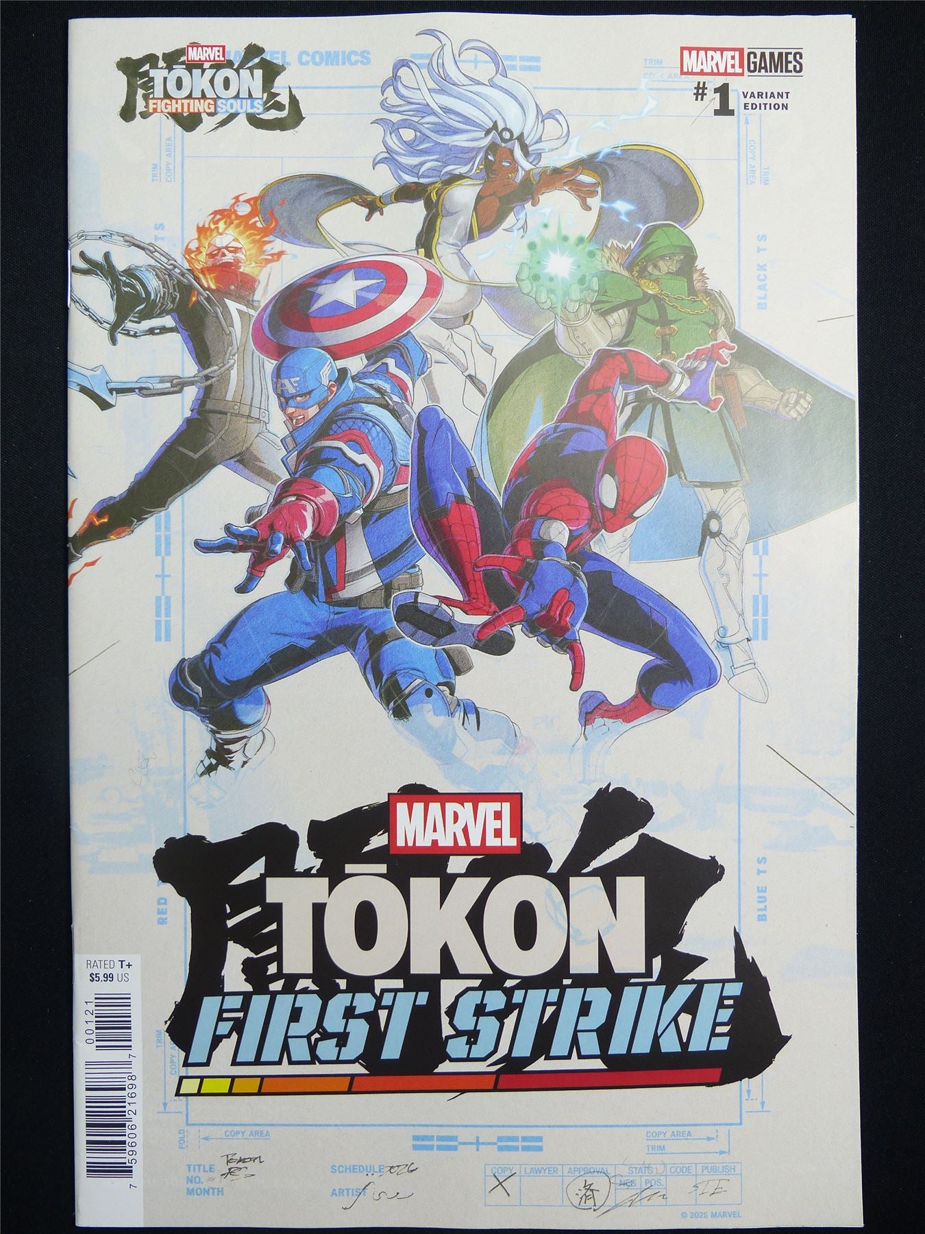 MARVEL Tokon: First Strike #1 Cvr B - Oct 2026 Marvel Comic #2XW