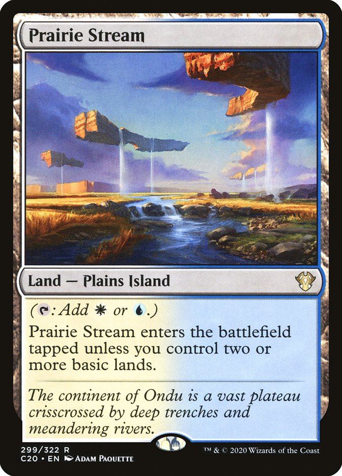 Mtg: C20 : Prairie Stream - - NM