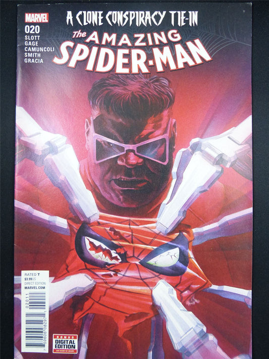 The Amazing SPIDER-MAN #20 Clone Conspiracy Tie-in - Marvel Comic #4VU
