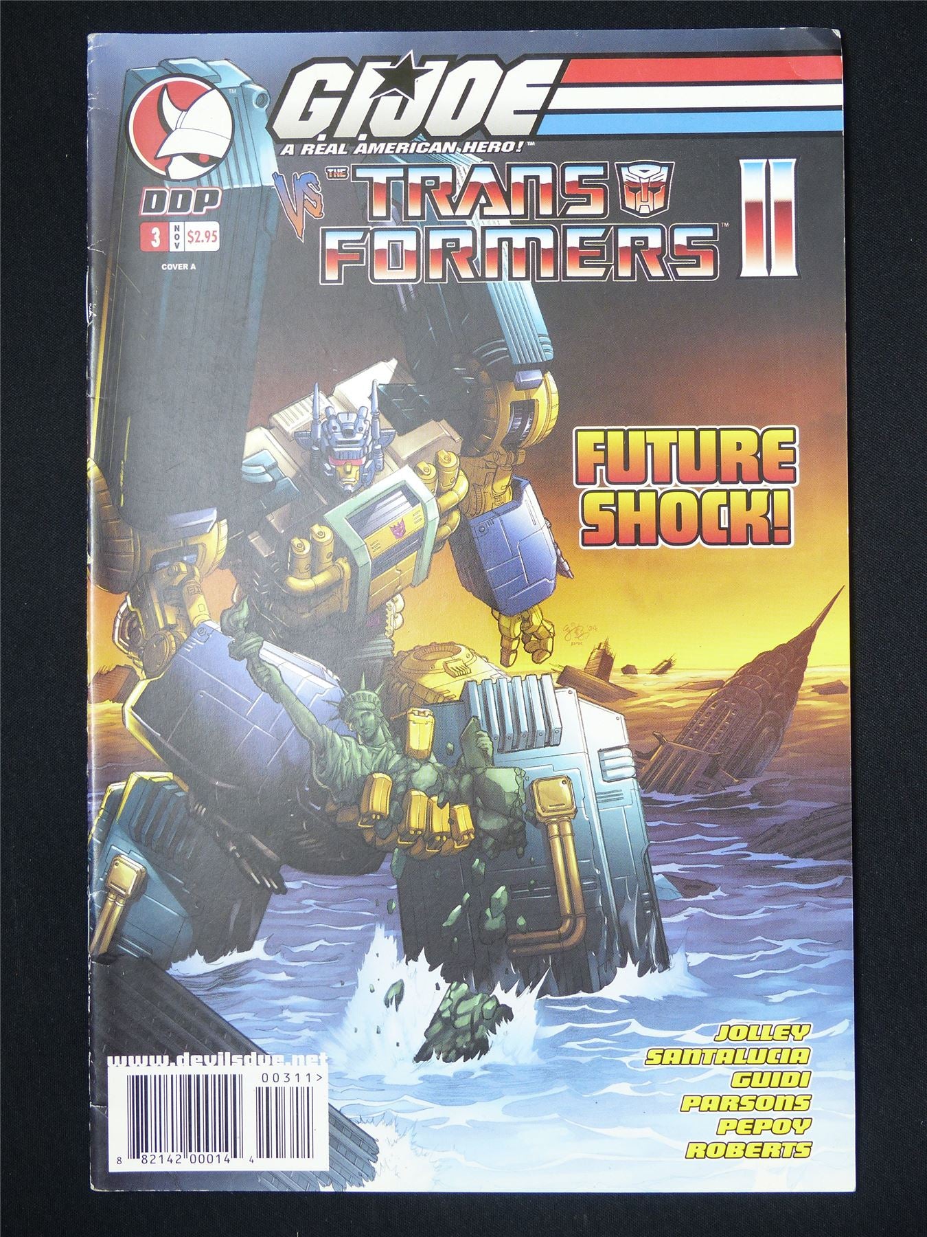 G.I.JOE vs Transformers II #3 - DDP Comic #12T