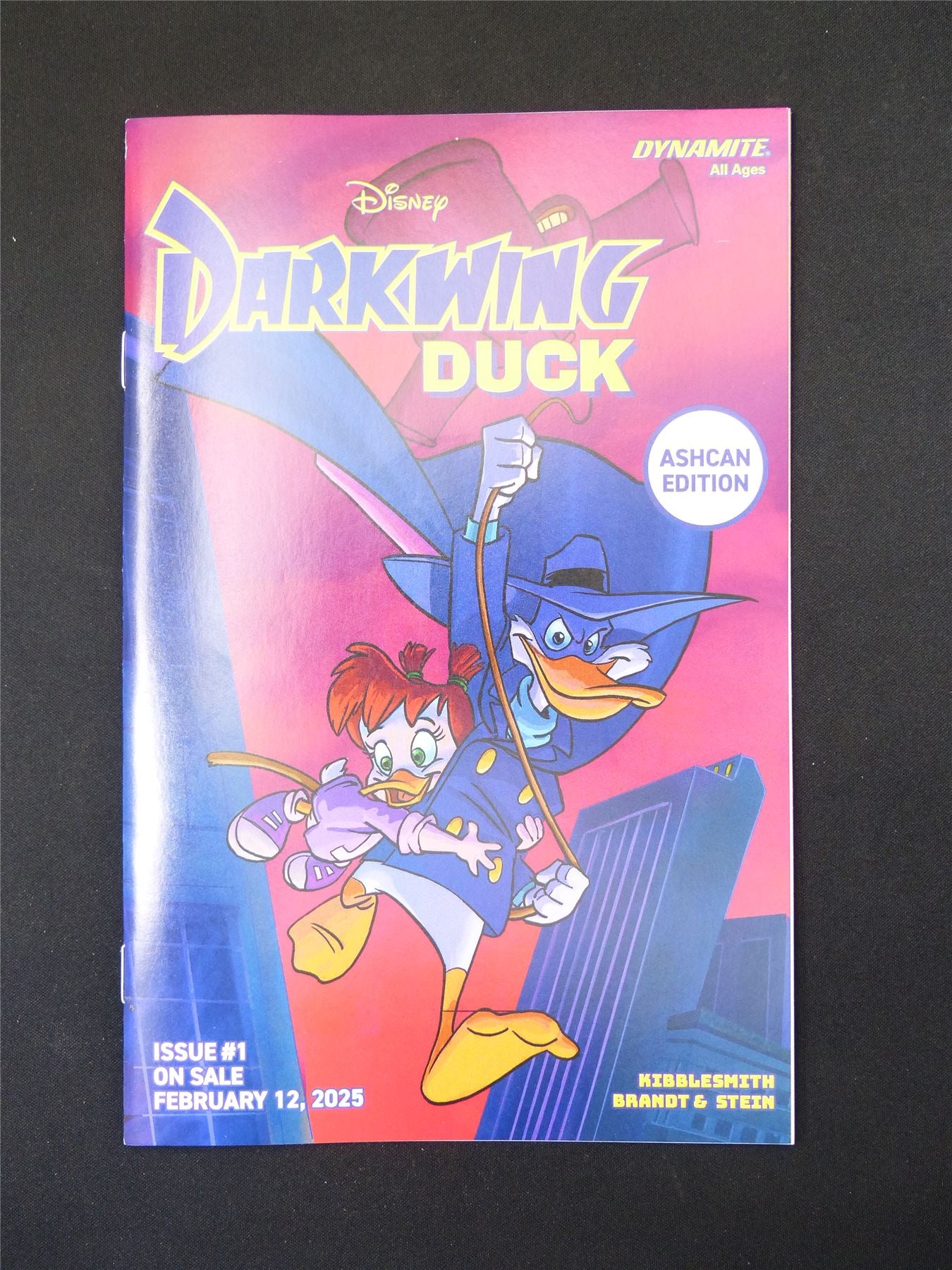 Disney DARKWING Duck Ashcan Edition - B&B Mar 2025 Dynamite Comic #PP