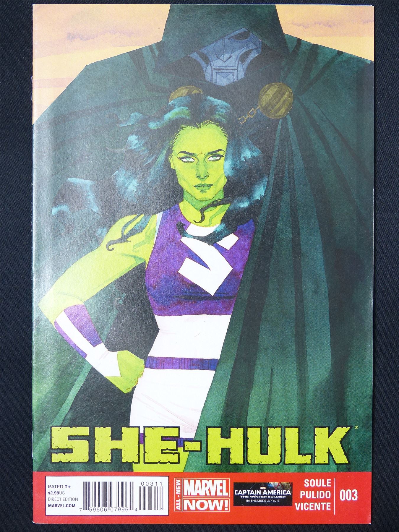 SHE-HULK #3 - B&B Marvel Comic #QQ