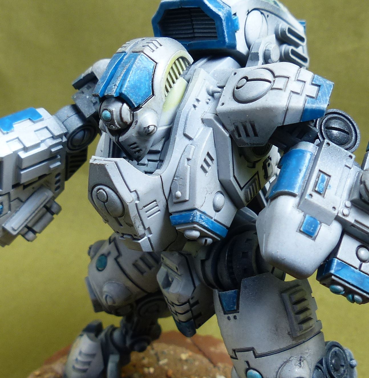 XV95 Ghostkeel Battlesuit painted - Tau Empire - Warhammer 40K #2YJ