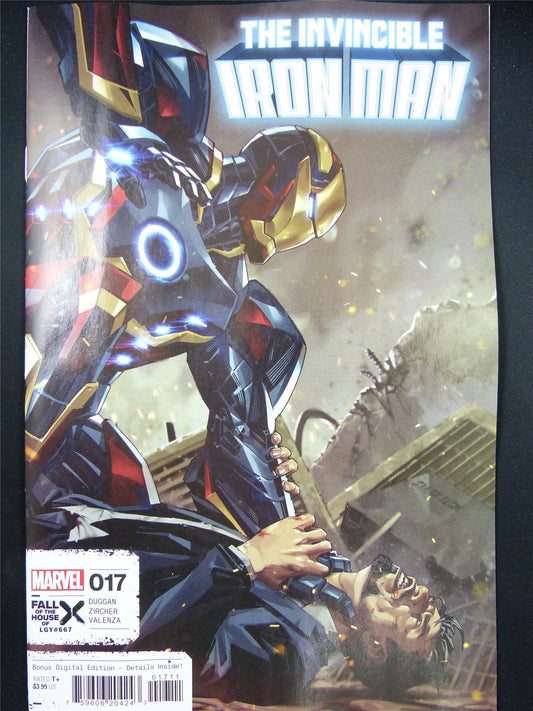 The Invincible IRON Man #17 - Jun 2024 Marvel Comic #55S