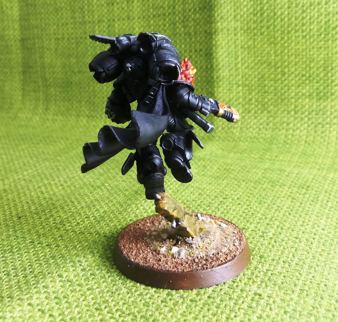 Captain with Jump Pack Painted - Space Marines - Warhammer AoS 40k #IX