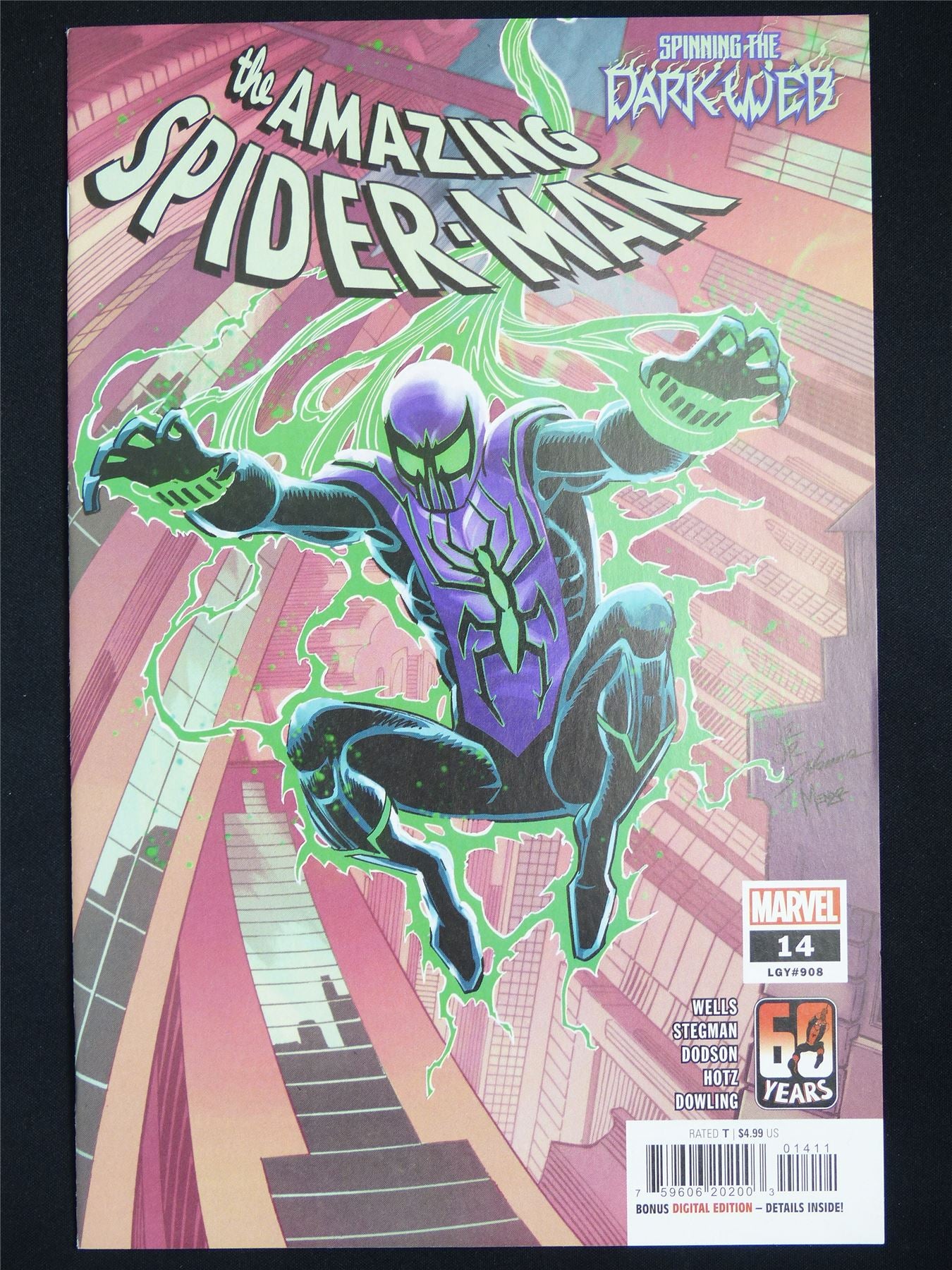 The Amazing SPIDER-MAN #14 Dark Web - Marvel Comic #2FP