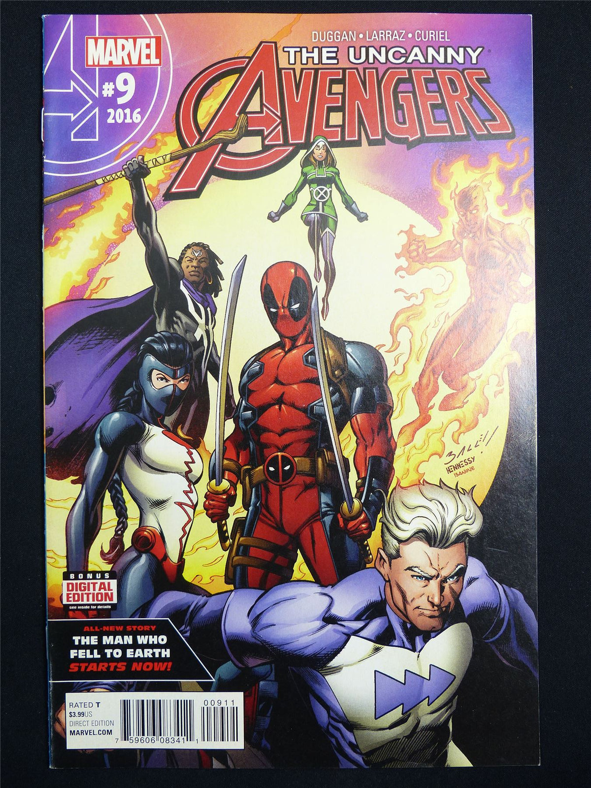 The Uncanny AVENGERS #9 Cvr A - Marvel Comic #3AE