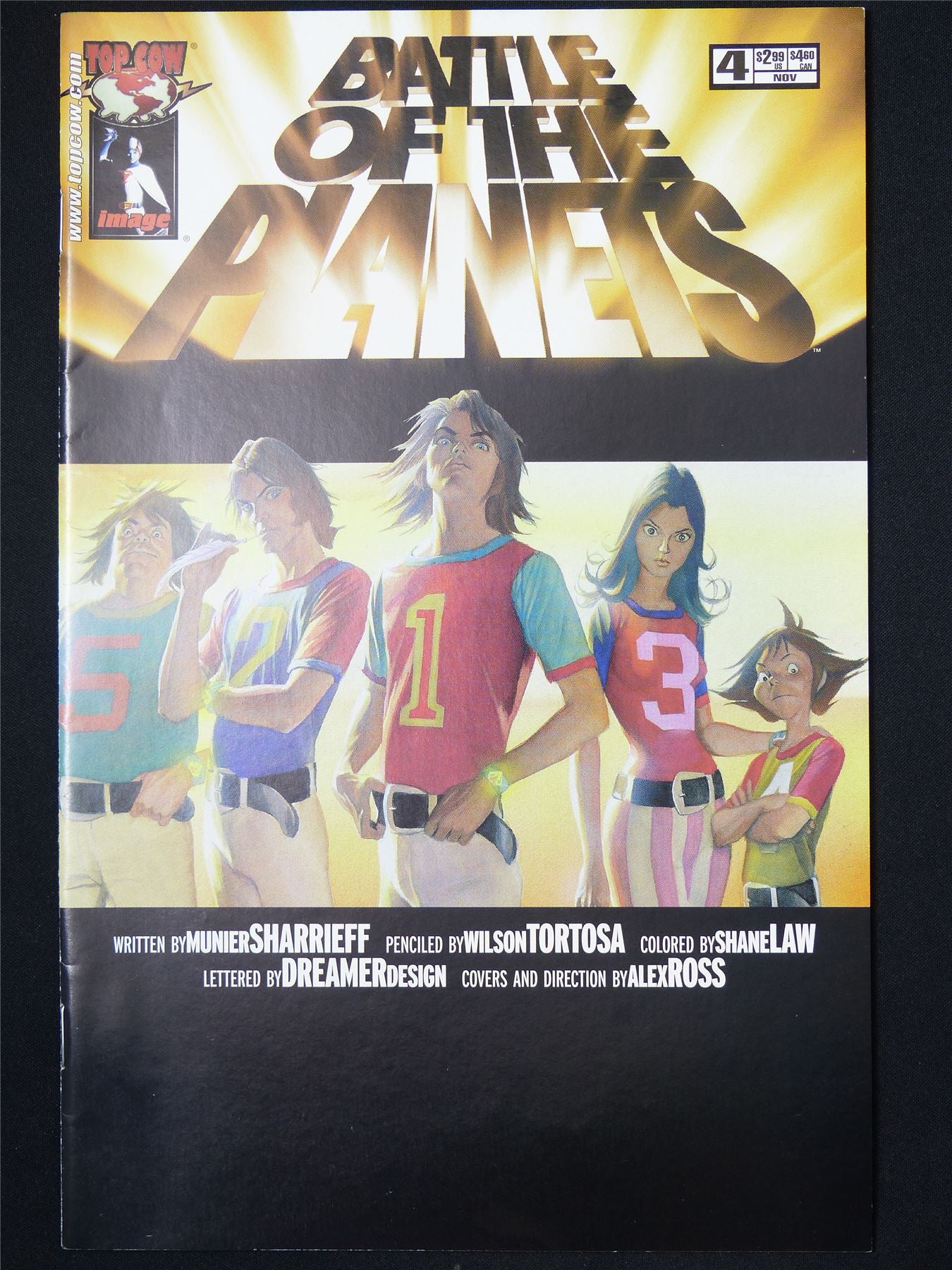 BATTLE of the Planets #4 - B&B Image Comic #1A6