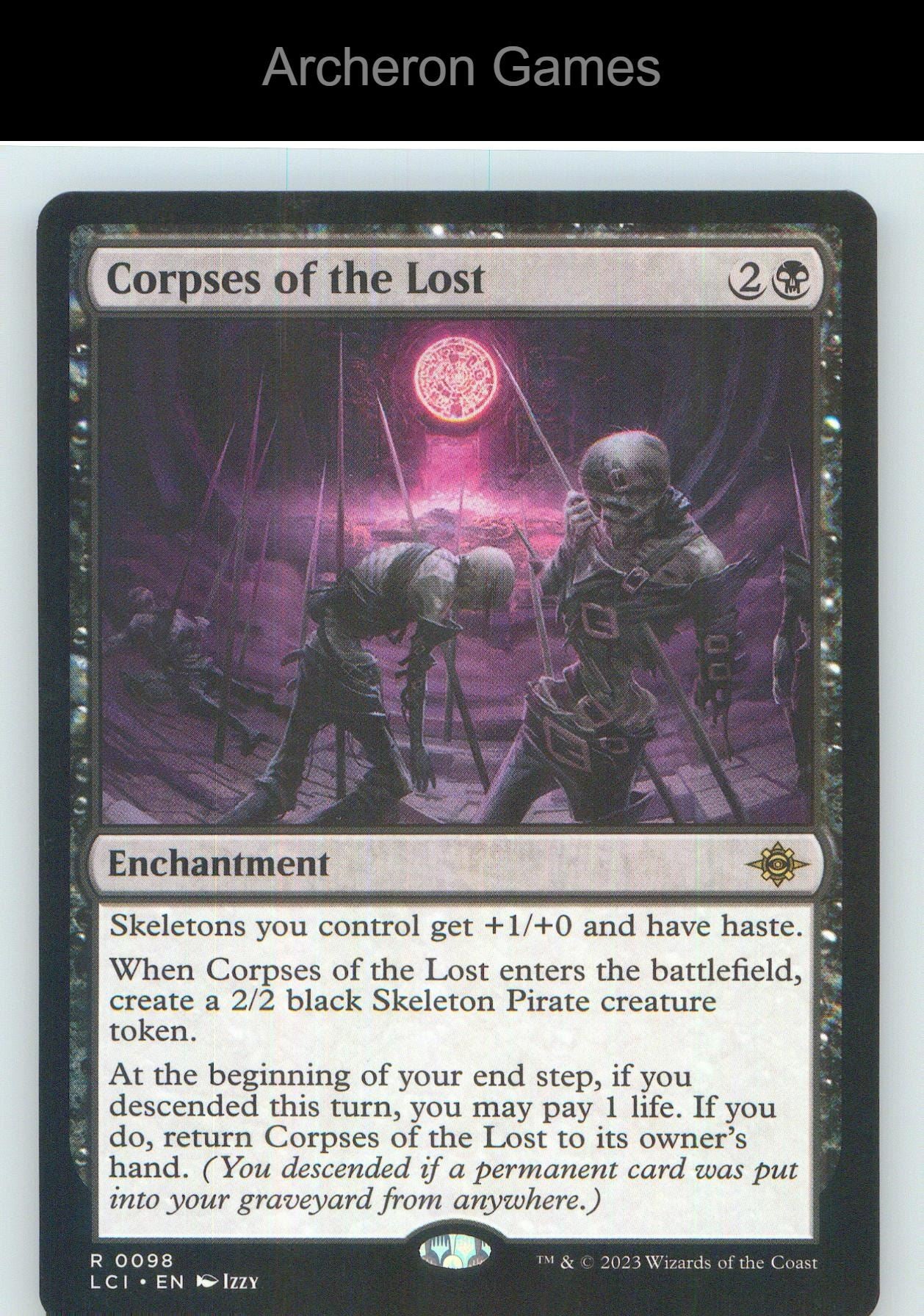 Corpses of the Lost LCI 98 R MTG Card NM/EX+
