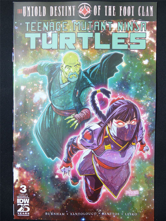 TEENAGE Mutant Ninja Turtles: Untold Destiny #3 - May 2024 IDW  Comic #3D