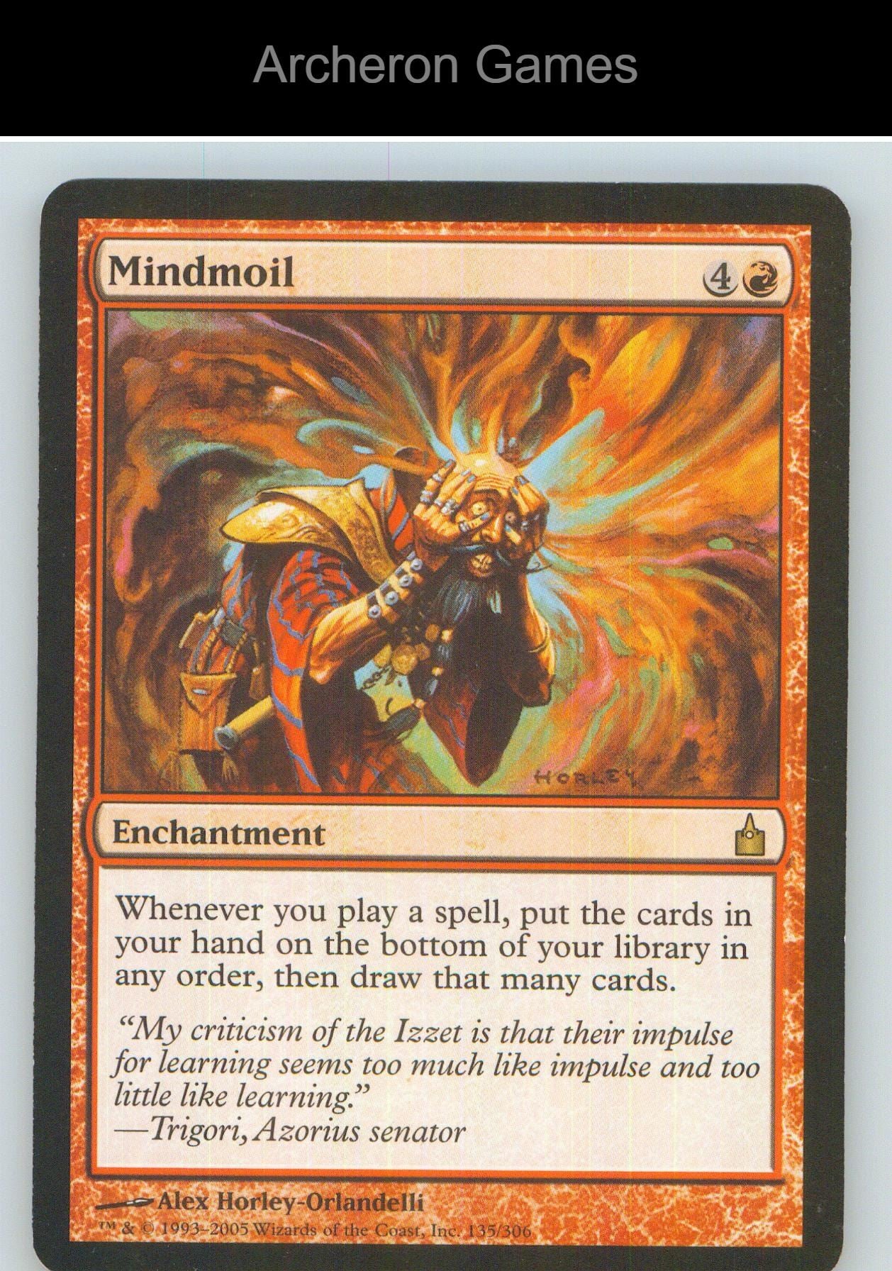 Mindmoil PLST 135/306 R MTG Card NM/EX+