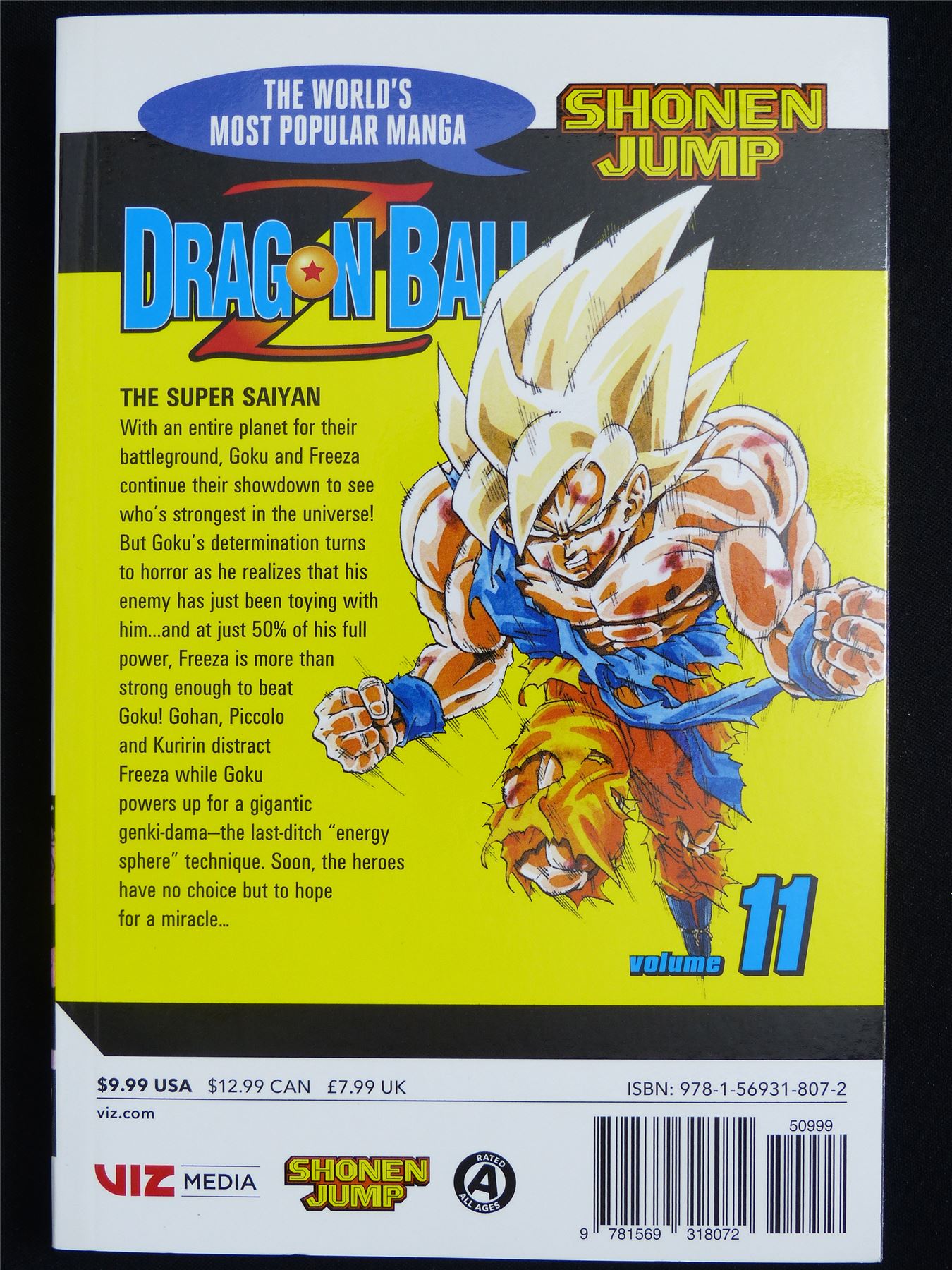 Dragon Ball Z volume 11 - Viz Manga #468