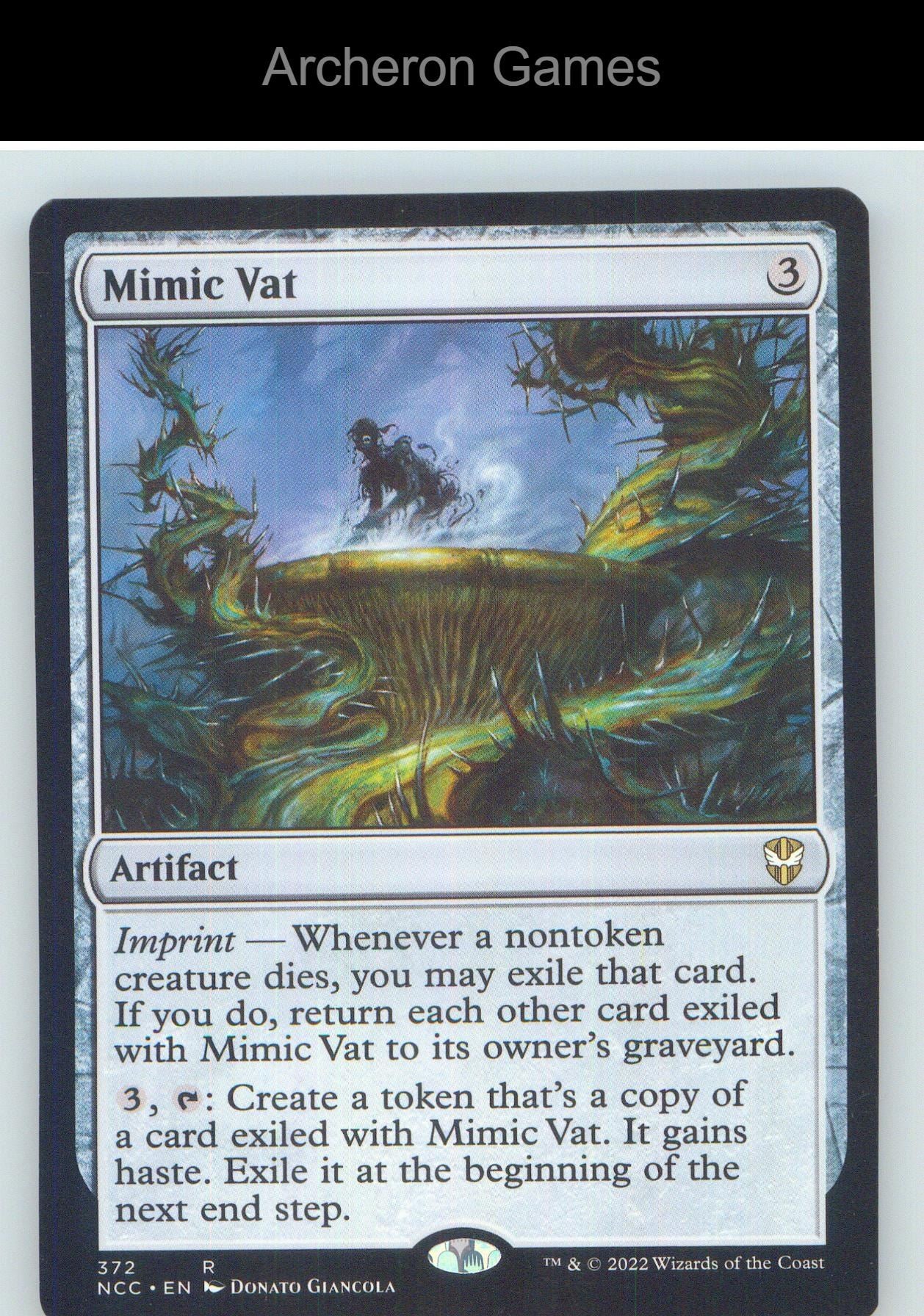 Mimic Vat NCC 372 R MTG Card NM/EX+
