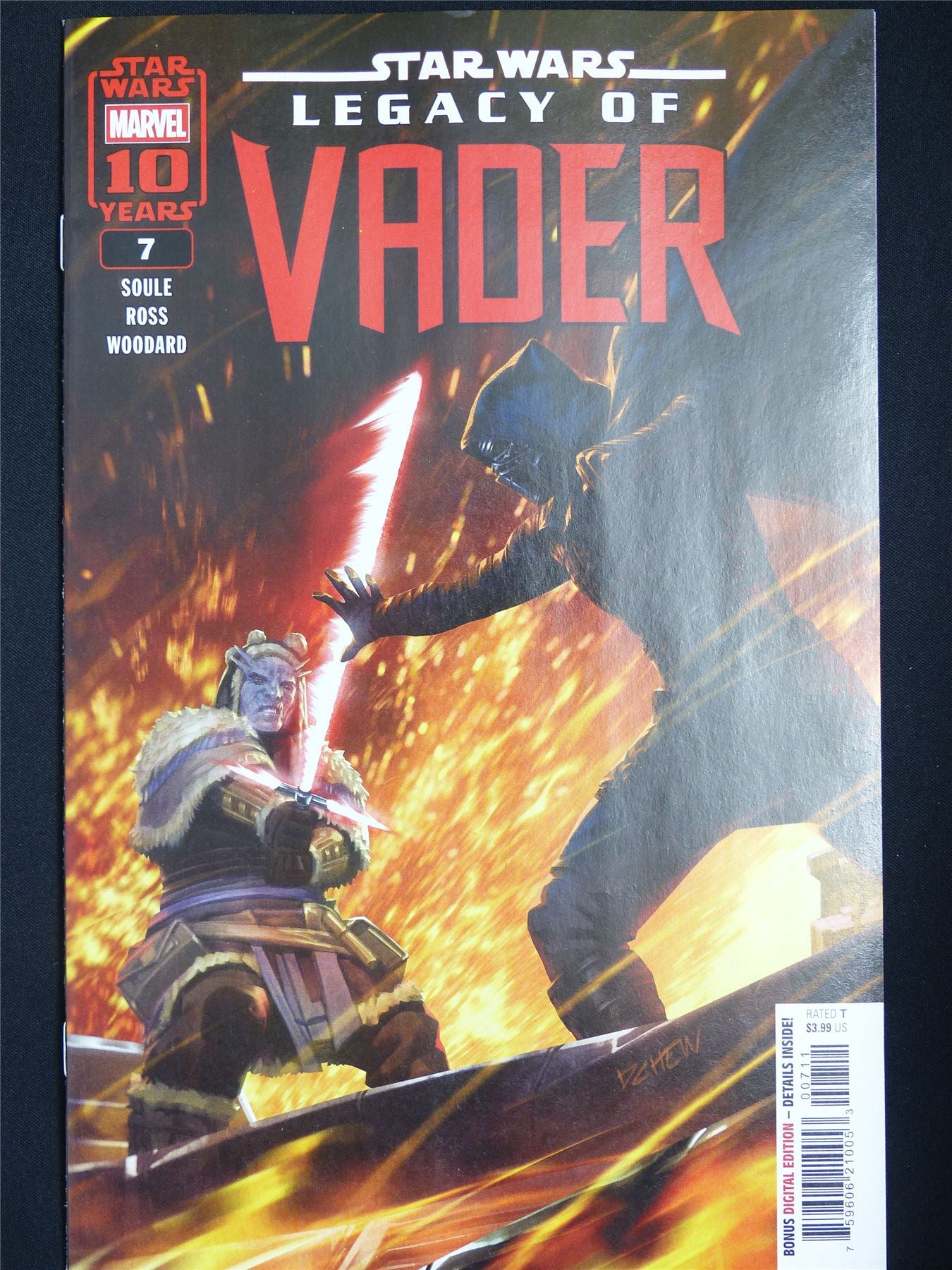 STAR Wars: Legacy of Vader #7 - Oct 2025 Marvel Comic #2NR