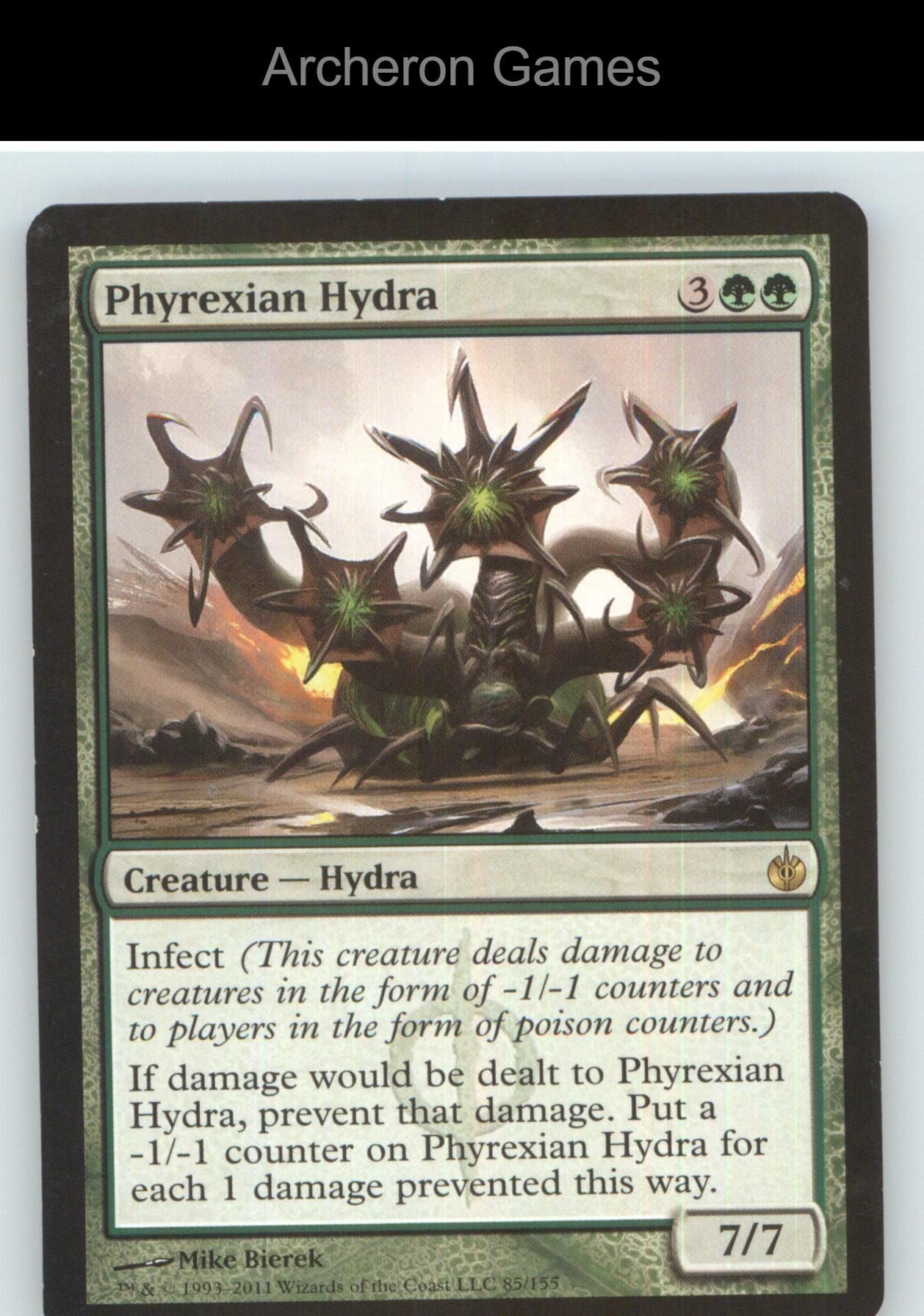 Phyrexian Hydra MBS 85 R MTG Card NM/EX+