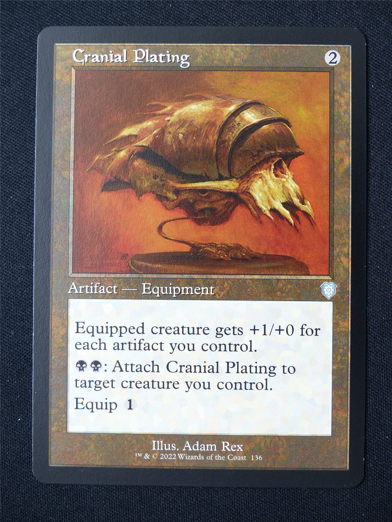 Cranial Plating Retro - BRC - Mtg Card #4QG