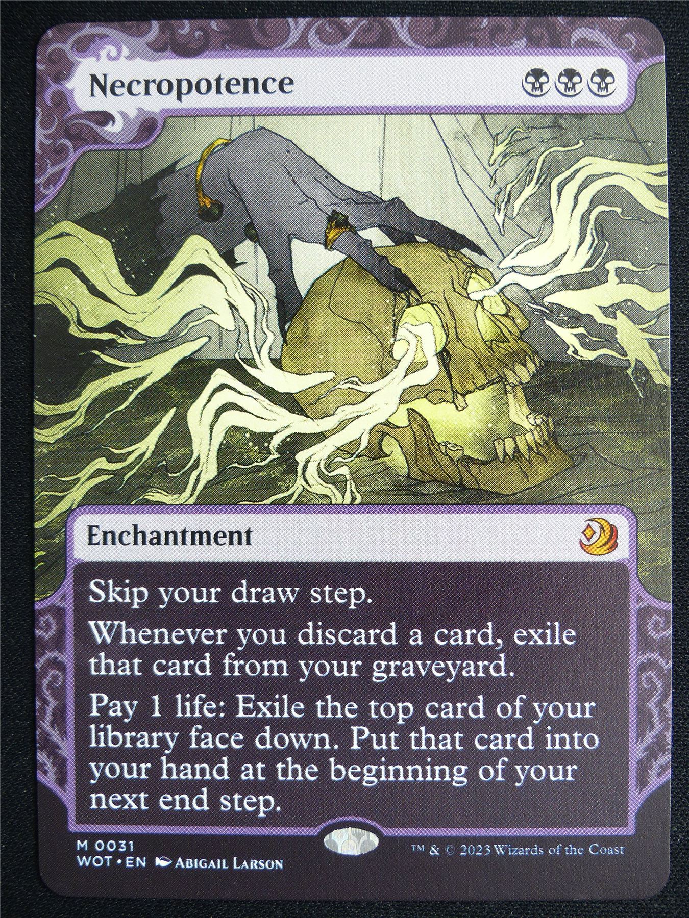 Necropotence Showcase - WOT - Mtg Card #4MZ