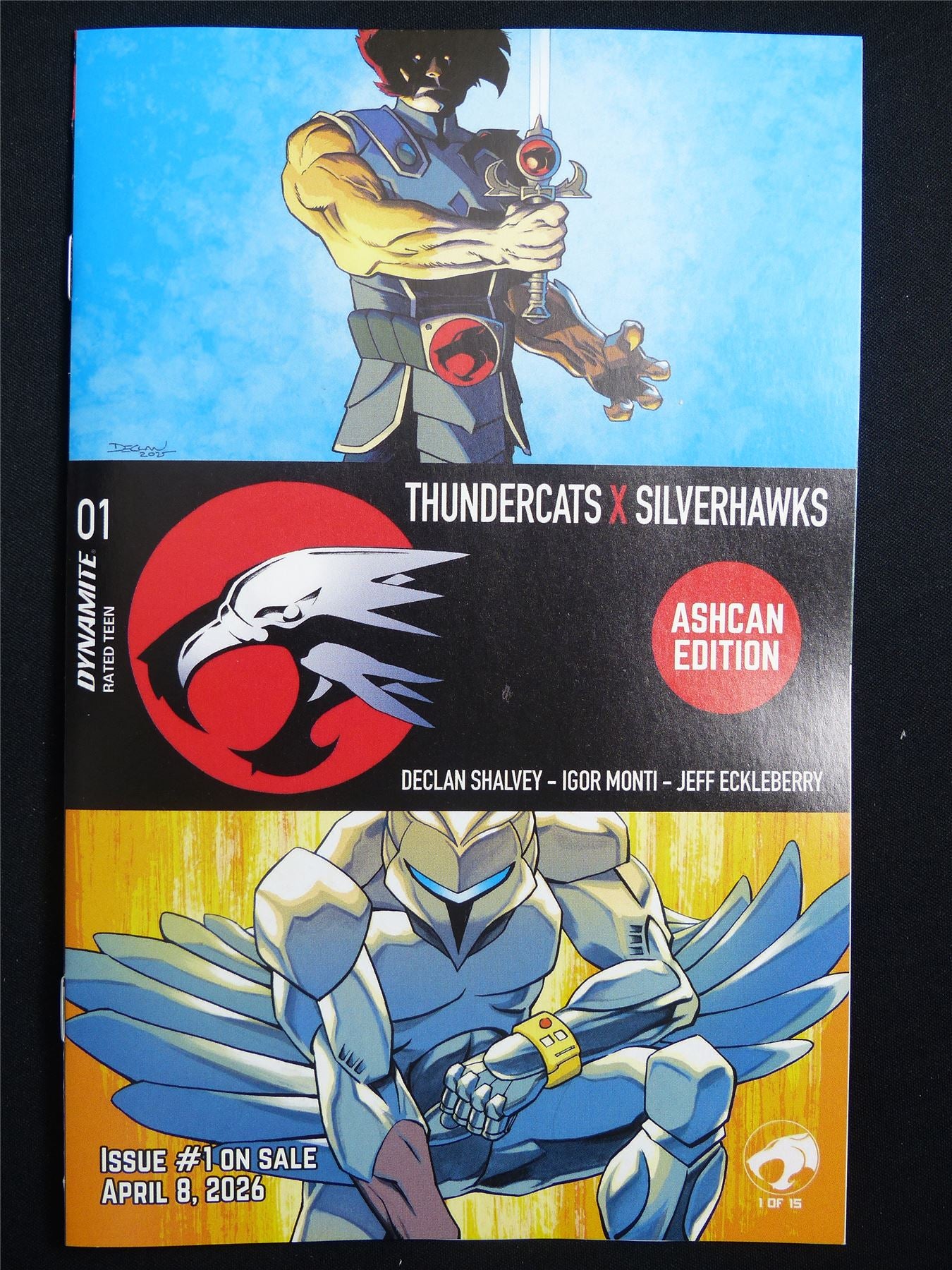 THUNDERCATS x Silverhawks #1 Ashcan Edition - Feb 2026 Dynamite Comic #2MM