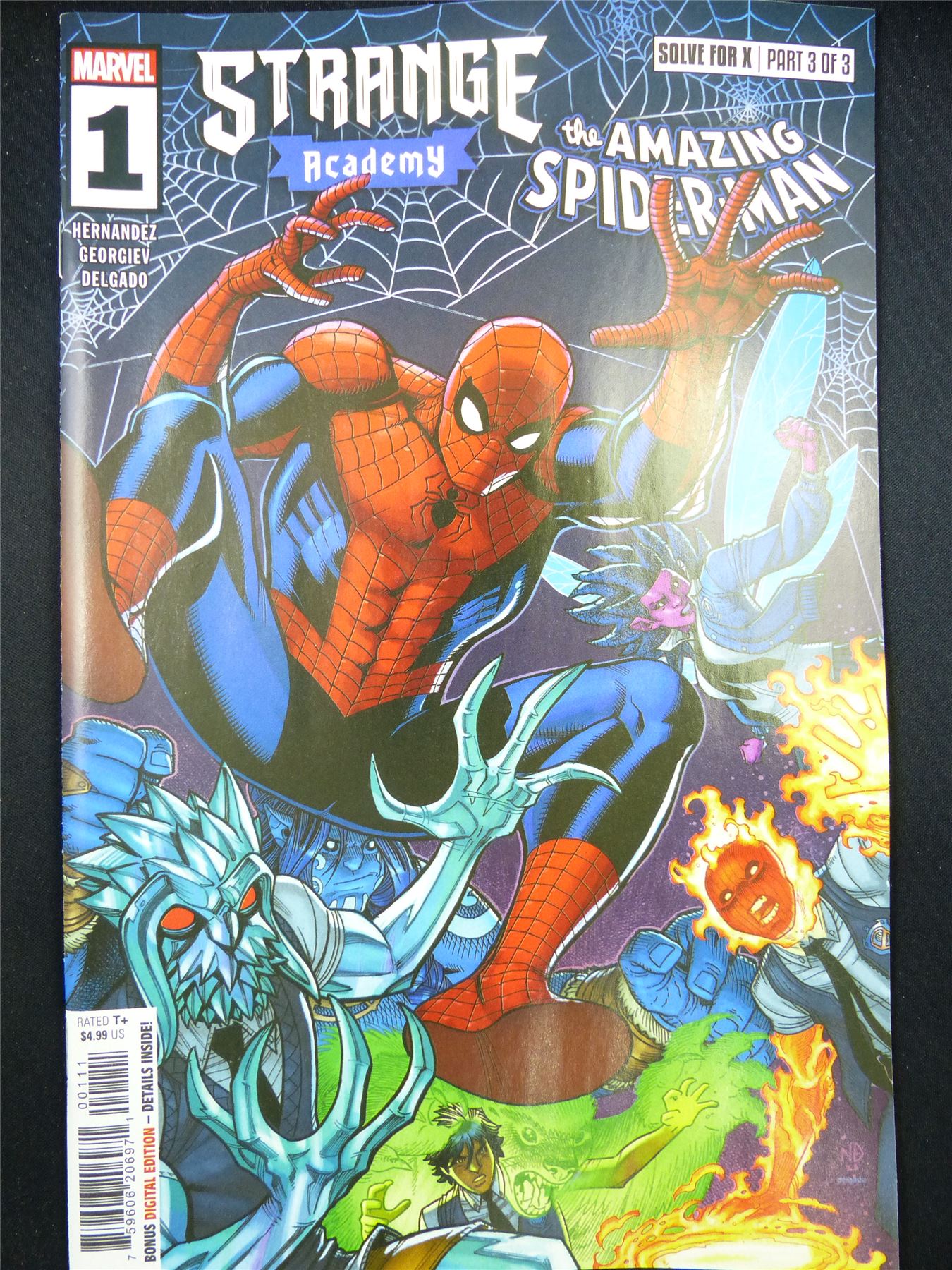 STRANGE Acadmey: Amazing Sider-Man #1 - Dec 2023 Marvel Comic #12N